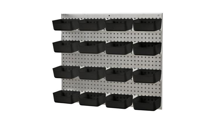 Verktygstavla m/lådor 55,7 x 45,5 cm